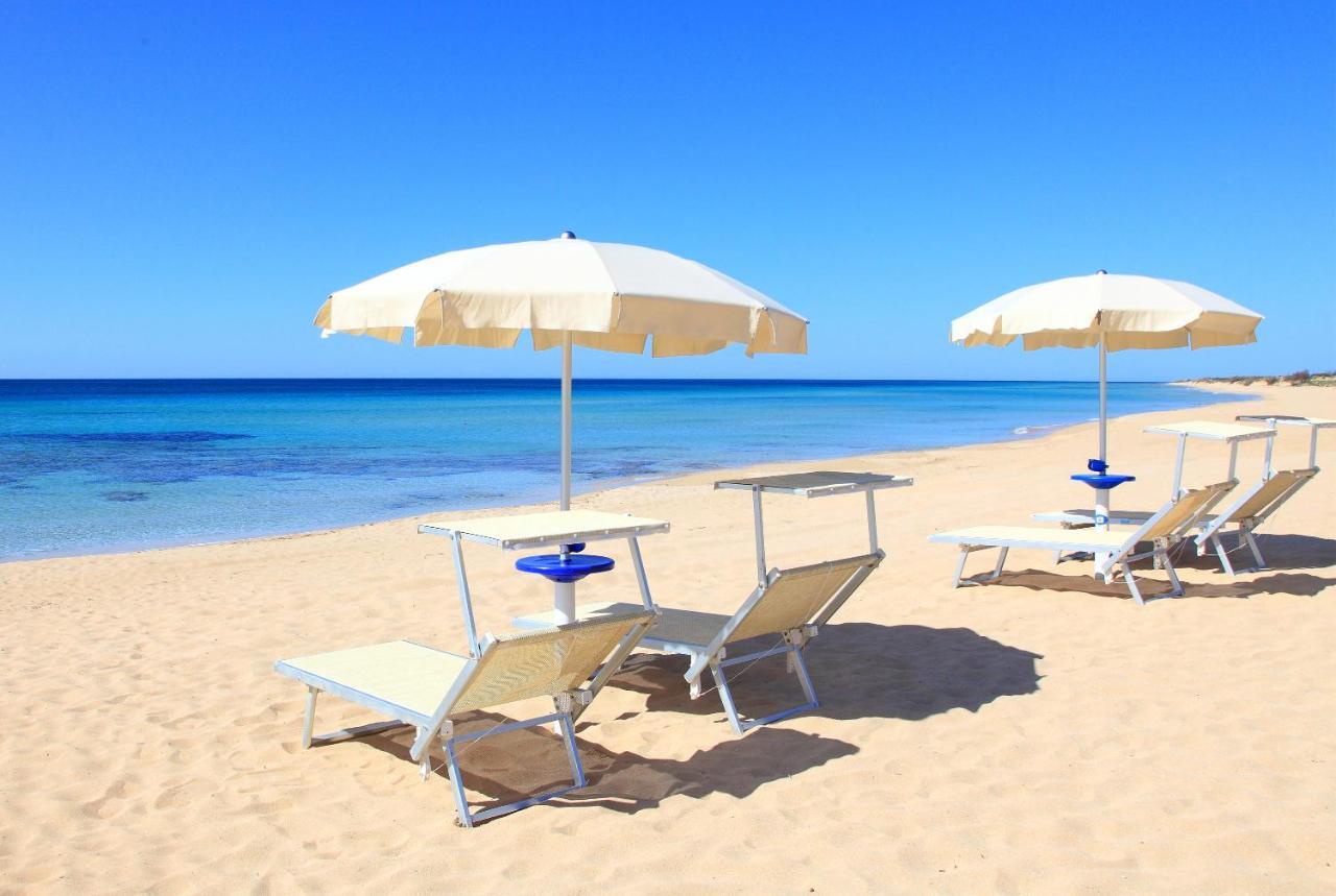 Hotel Beach Salento Marina Di Pescoluse Eksteriør bilde